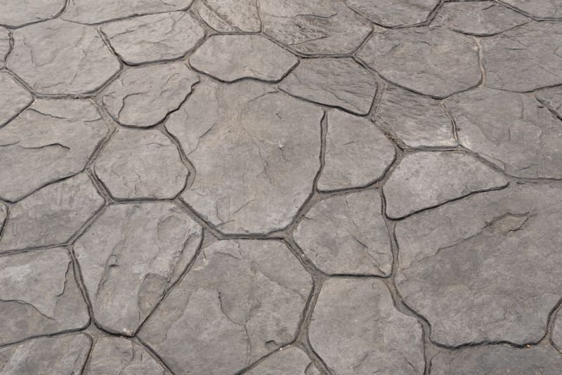 Stamped Concrete with Borders
